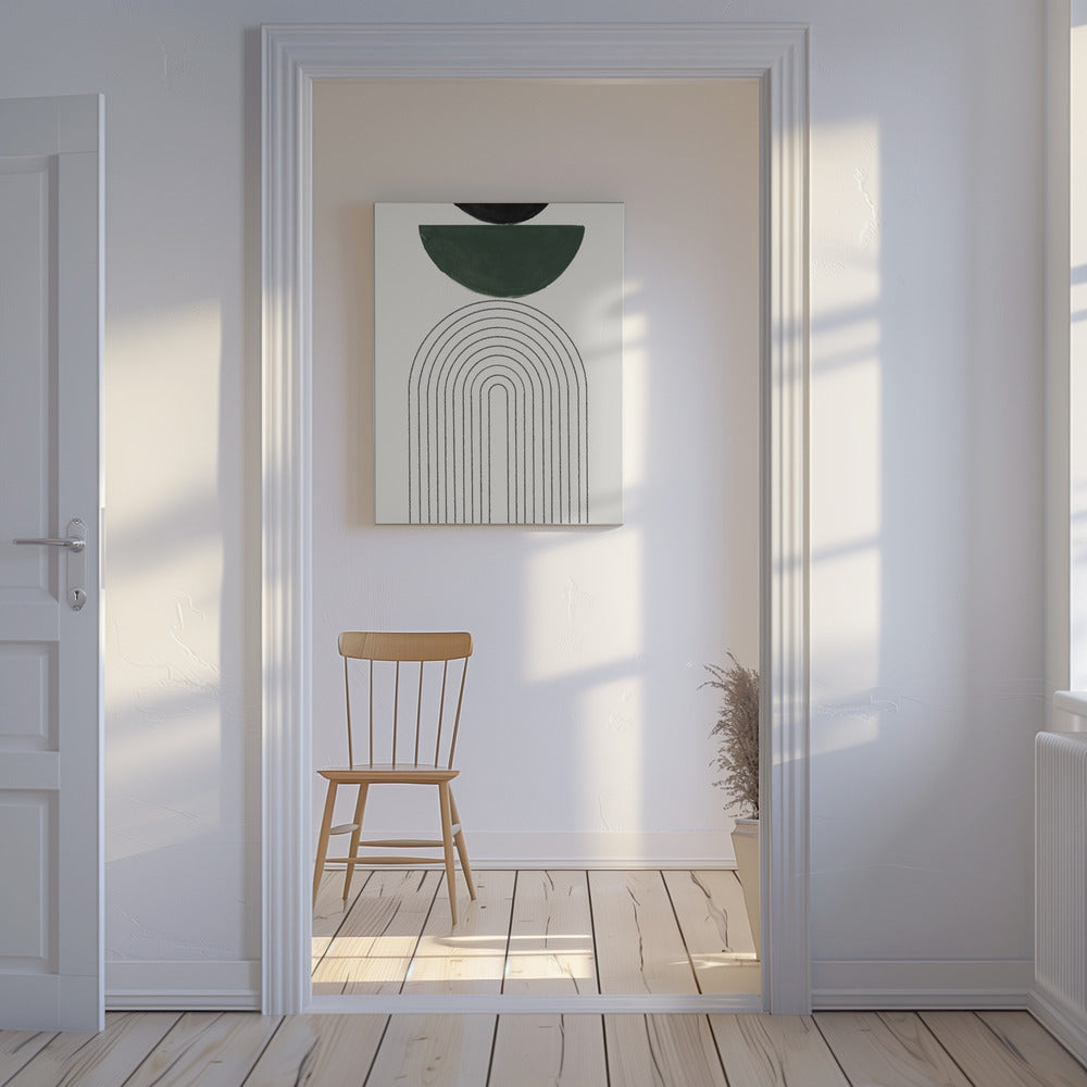 Arched Geometry | Canvas