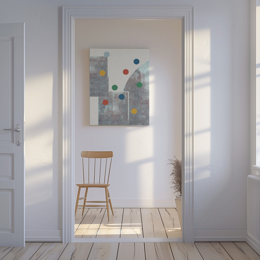 Geometric Dance | Canvas
