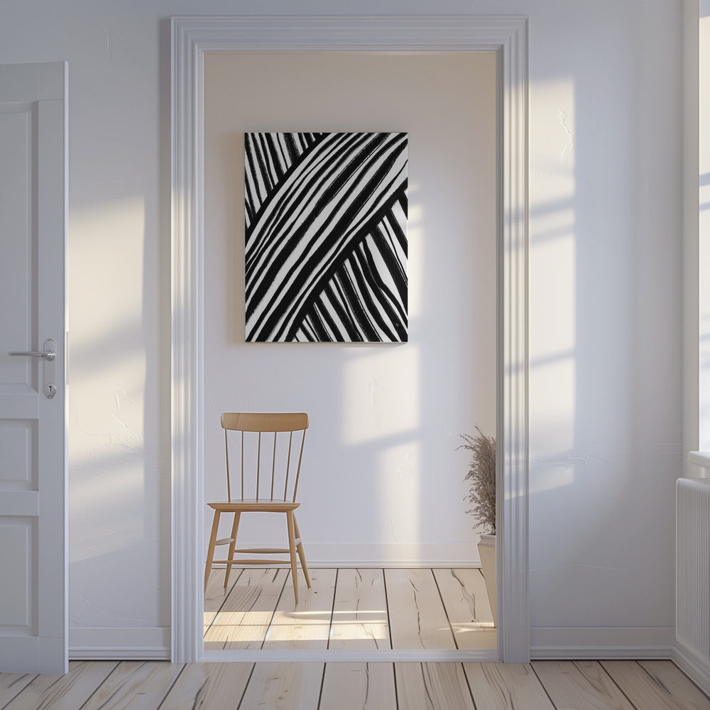 Zebra's Pathway | Canvas