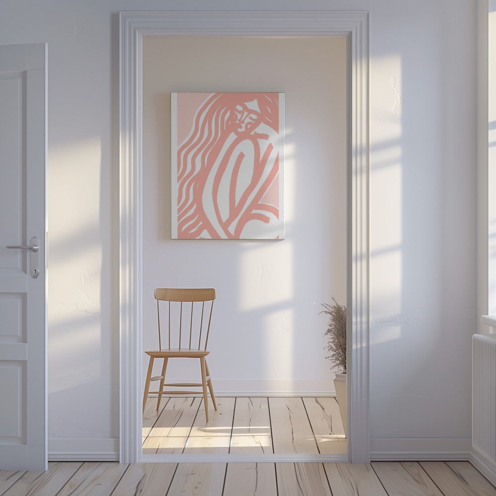 Curved Serenity | Canvas