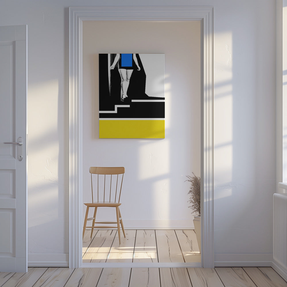 Photo Collage Lady No1 | Canvas