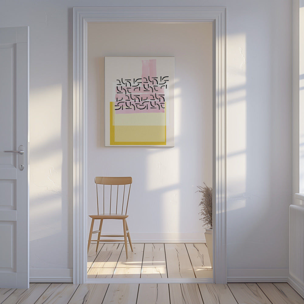 Pastel Pattern Collage 1 | Canvas