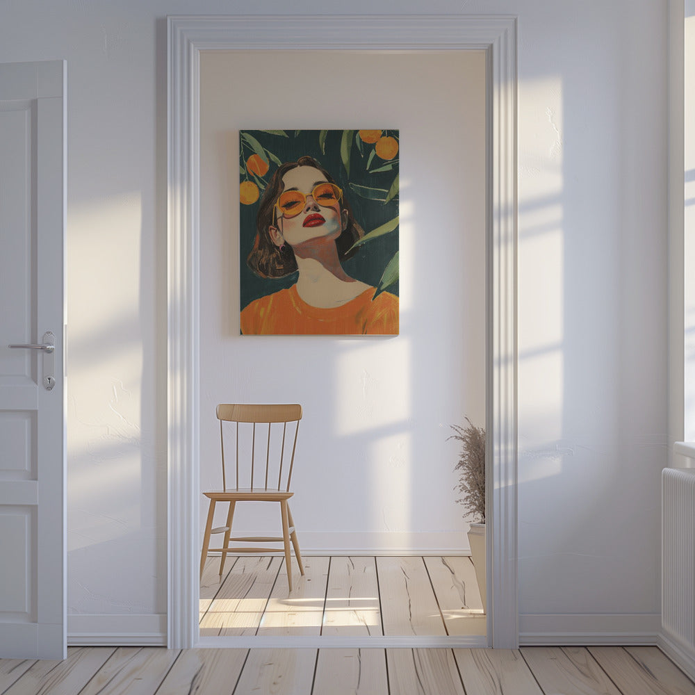 Golden Gaze | Canvas