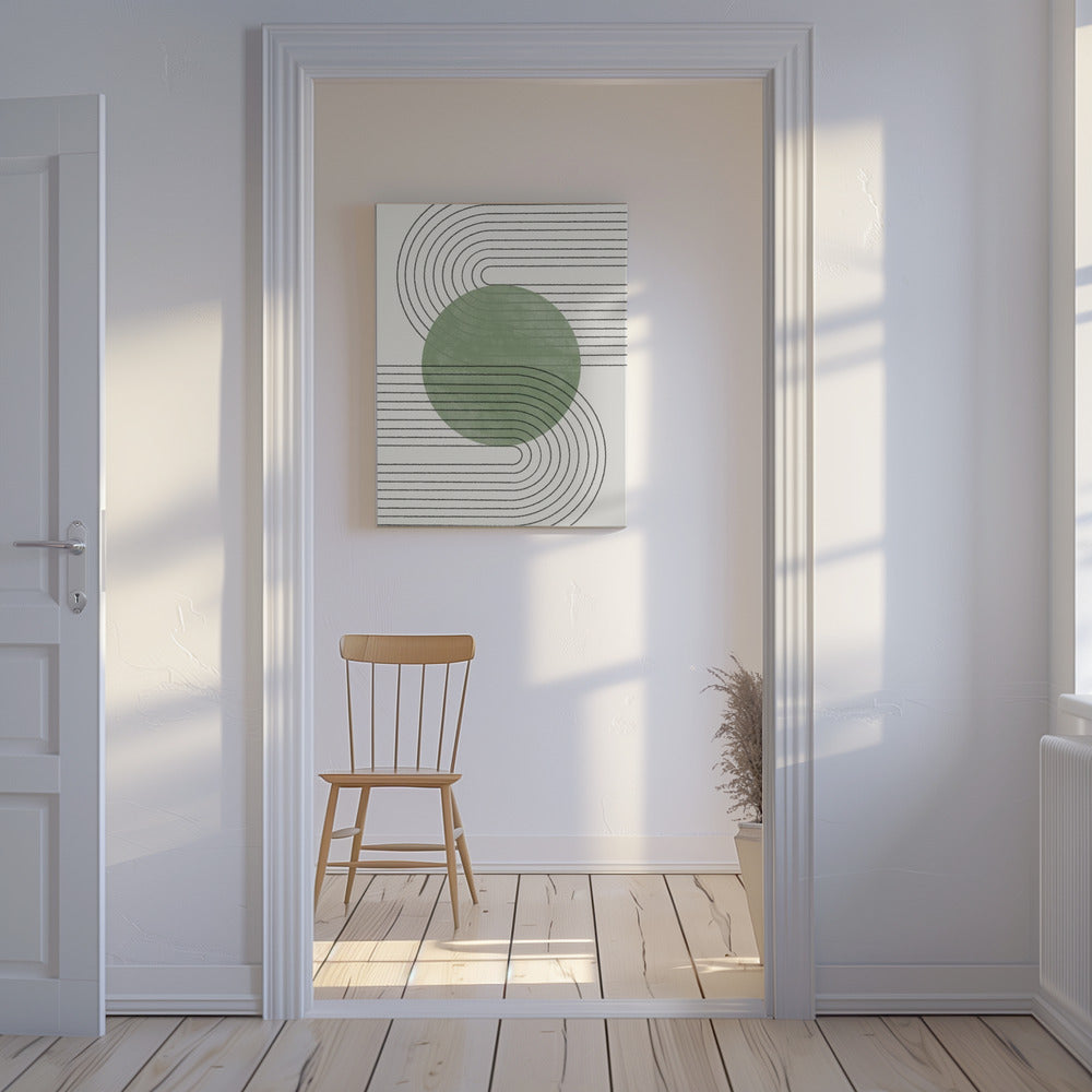Curved Harmony | Canvas