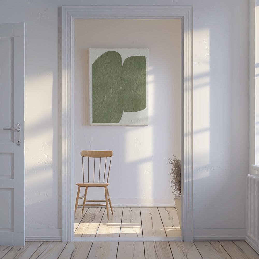Emerald Echoes | Canvas