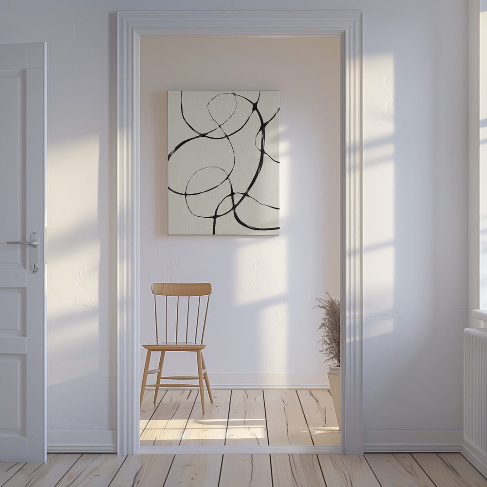 Entwined Lines | Canvas