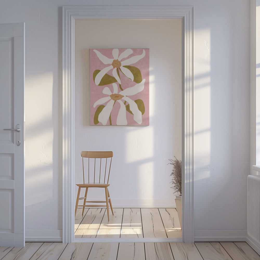 Abstract Flowers I | Canvas