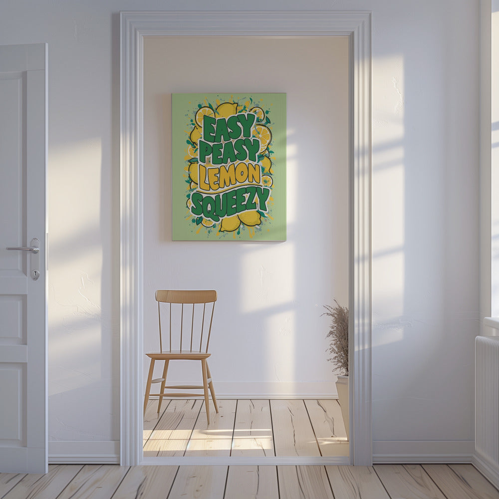 Easy Peasy Lemon Squeezy 1 | Canvas