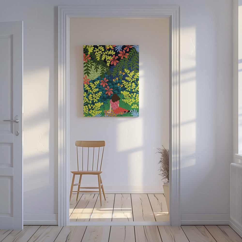 Picknic in the forest | Canvas