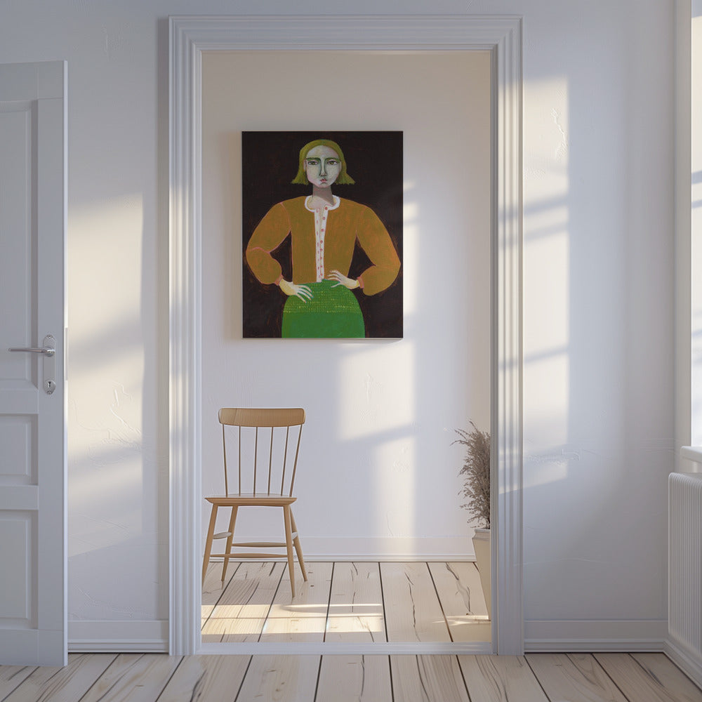 Determined Woman | Canvas