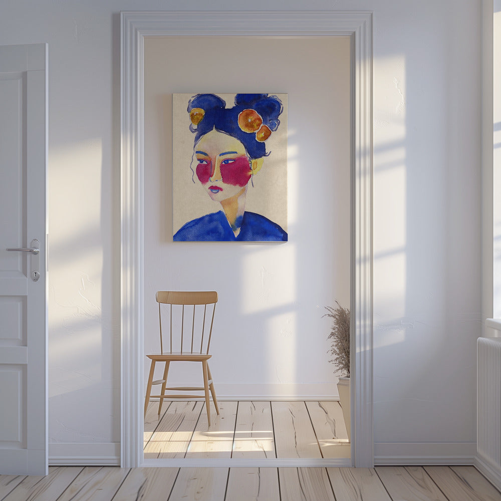 Asian Girl | Canvas