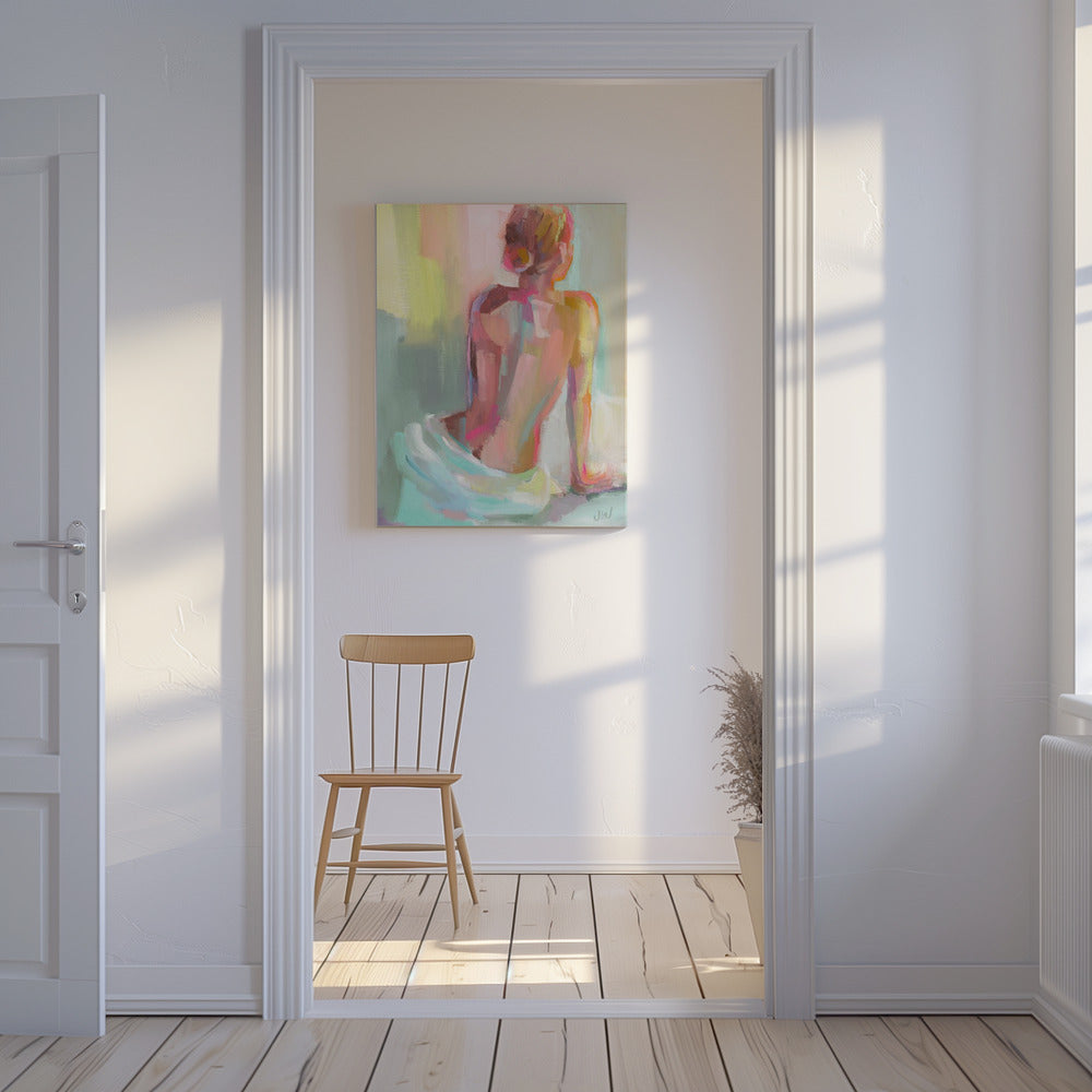 Woman Posing | Canvas