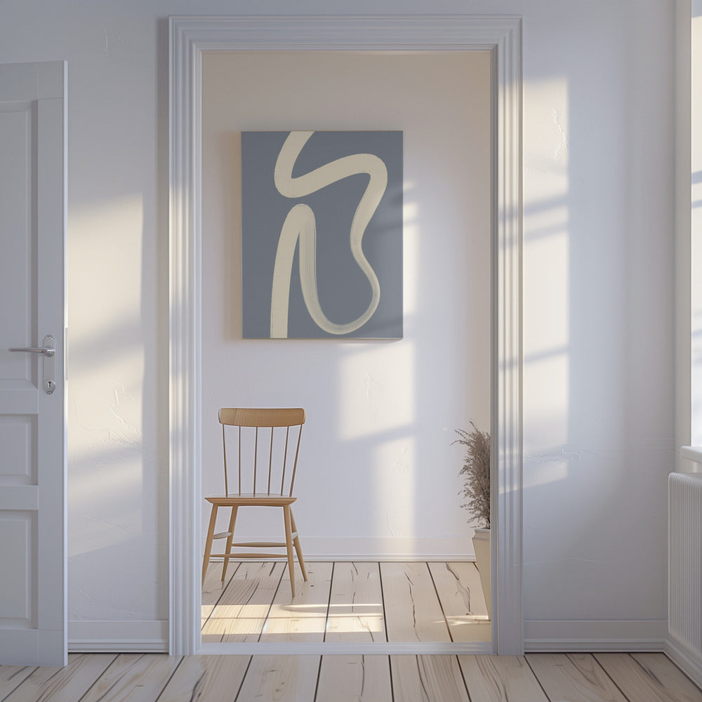 Curved Lines Dance | Canvas