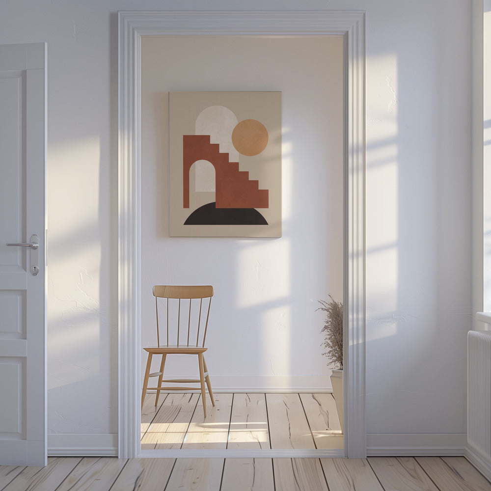 Geometric composition 4 | Canvas