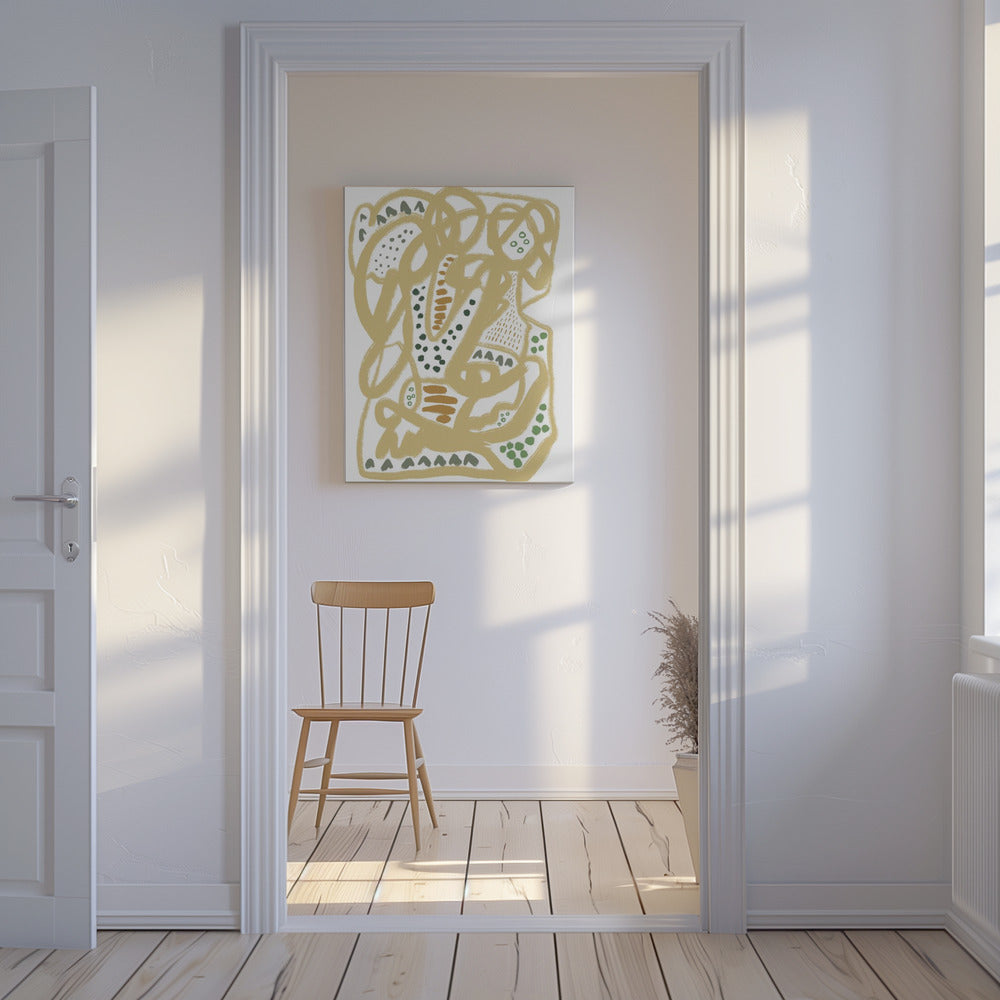 Scribble lines | Canvas