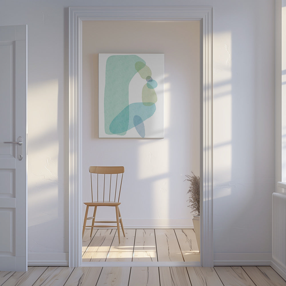 Pastel blobs 2 | Canvas