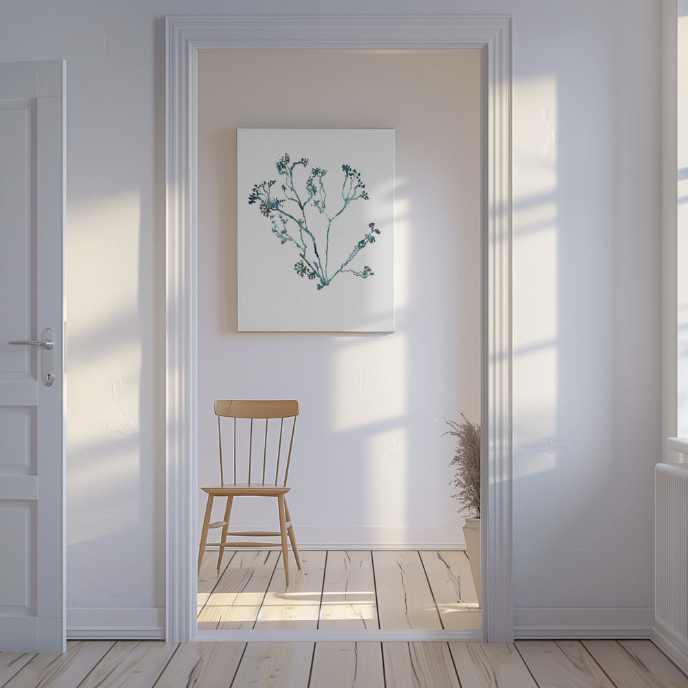 Delicate Blue Flowers 2 | Canvas