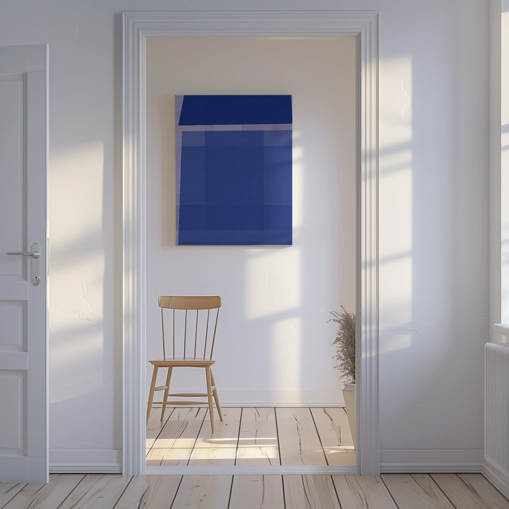 Woven Blue Jam 1 | Canvas