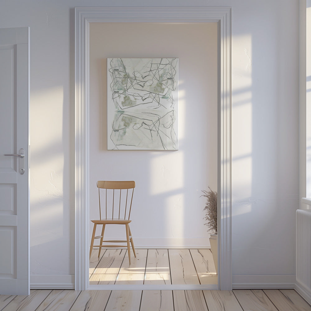 Neutral Abstract Shapes 5 | Canvas