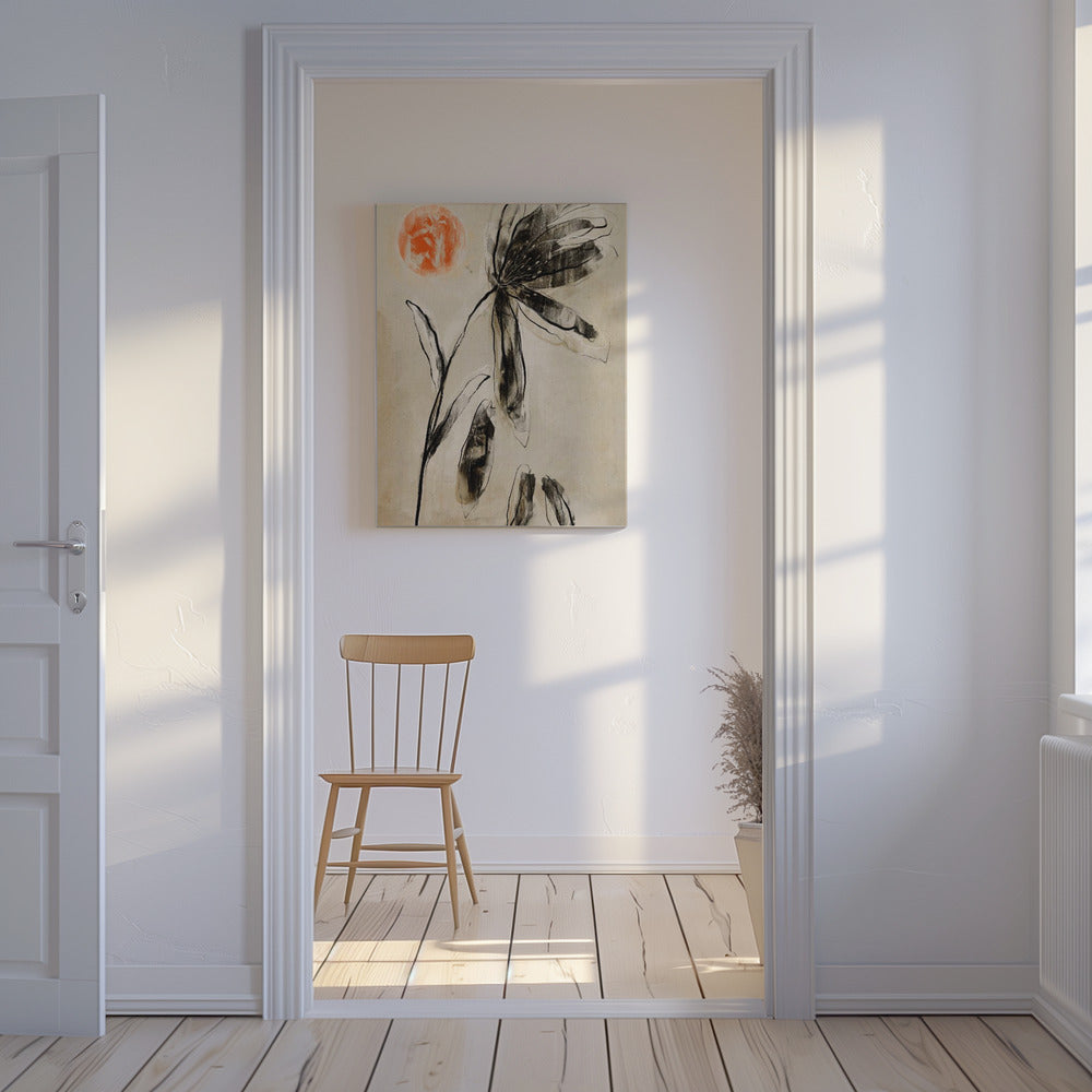 Shadowed Bloom | Canvas