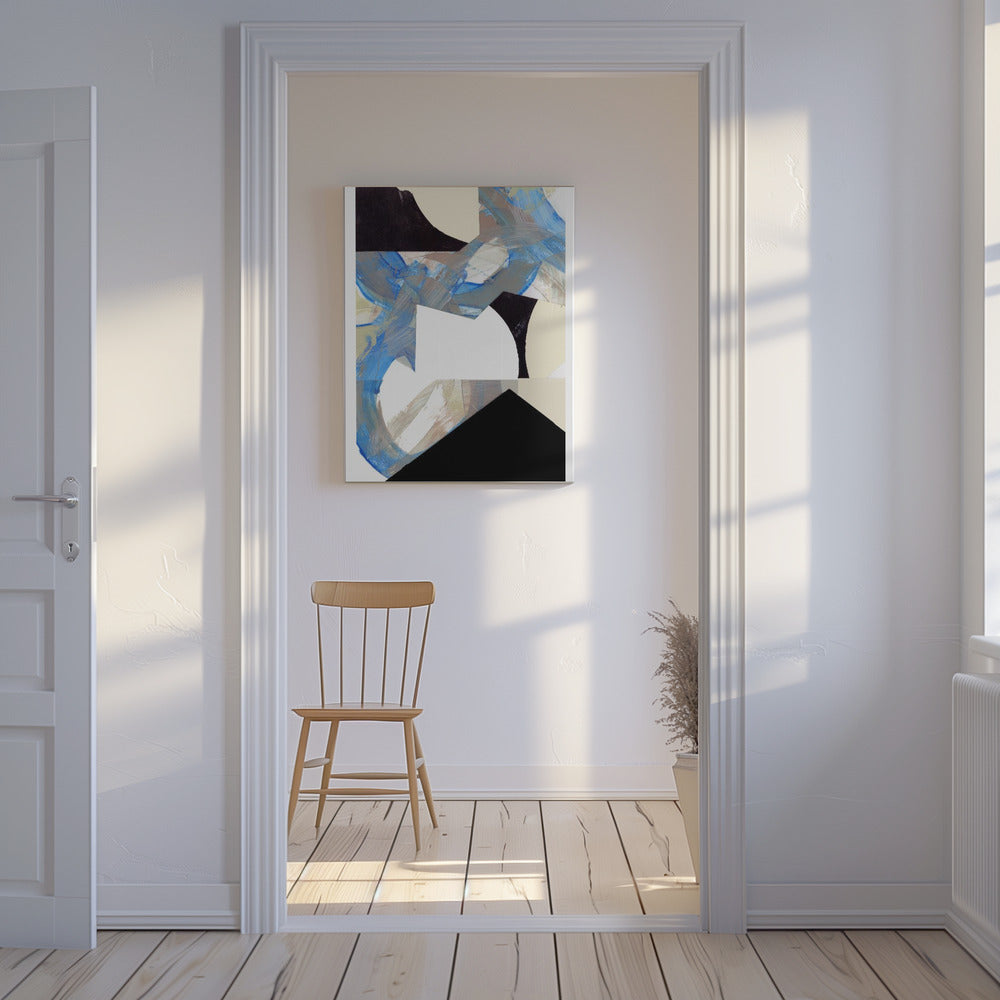 Blue Neutral Beige Black 2 | Canvas