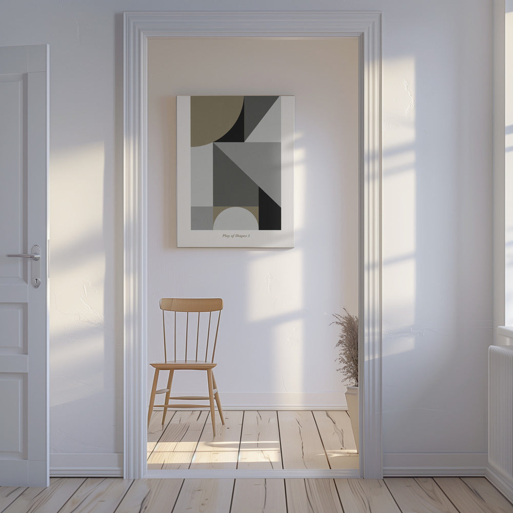 Play of Shapes 3 | Canvas