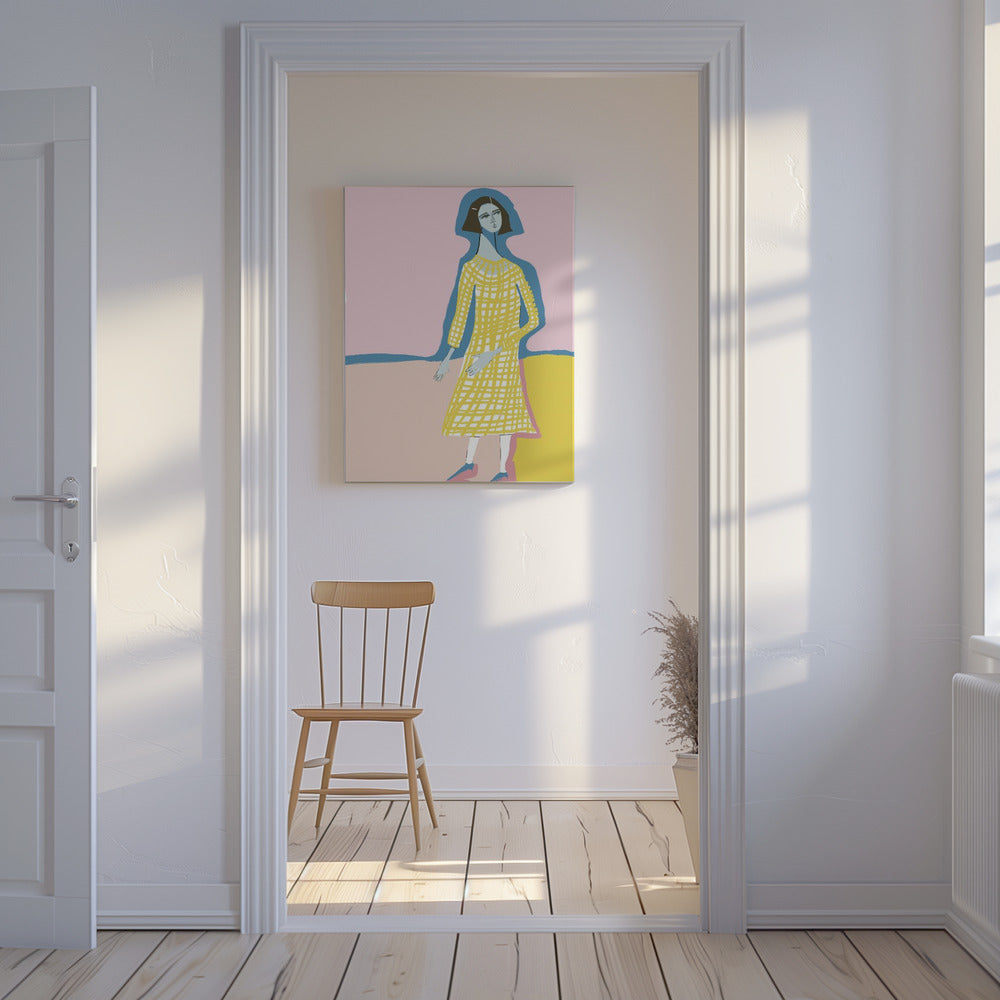 Blue lady | Canvas