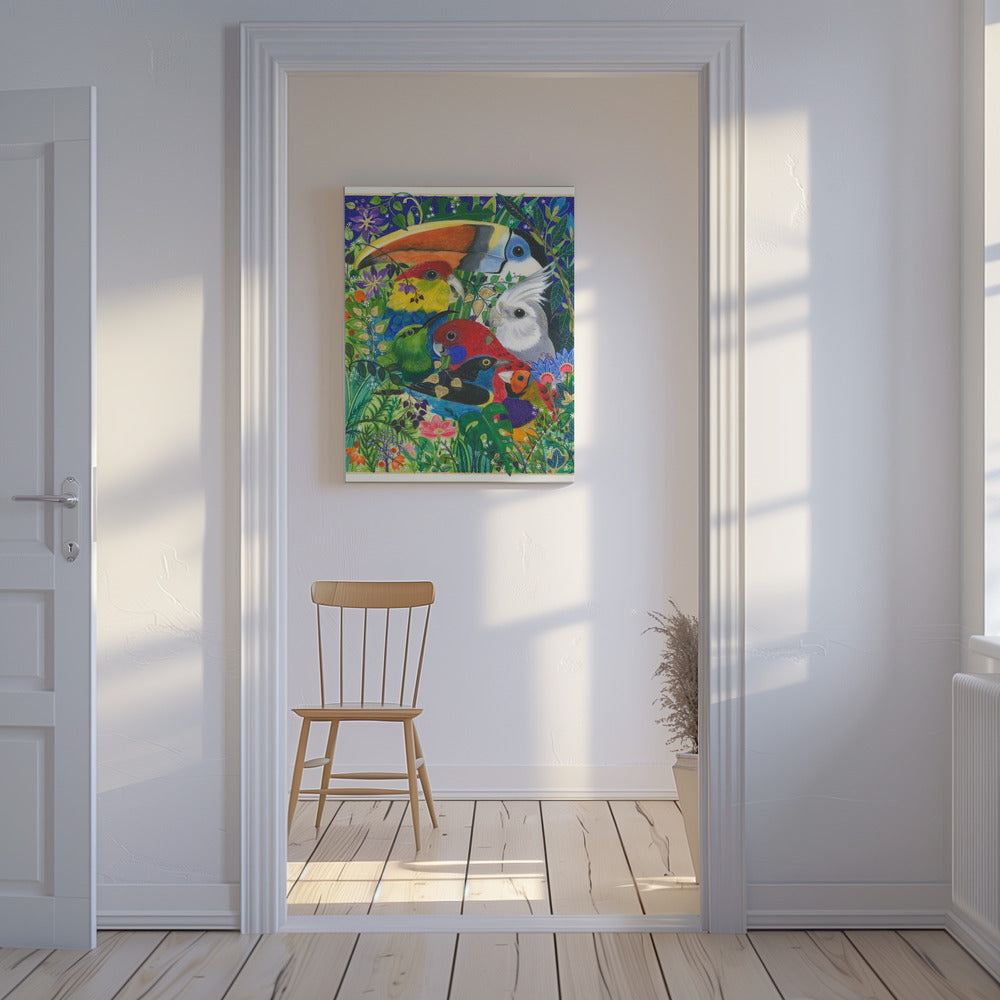 Paradise Birds | Canvas