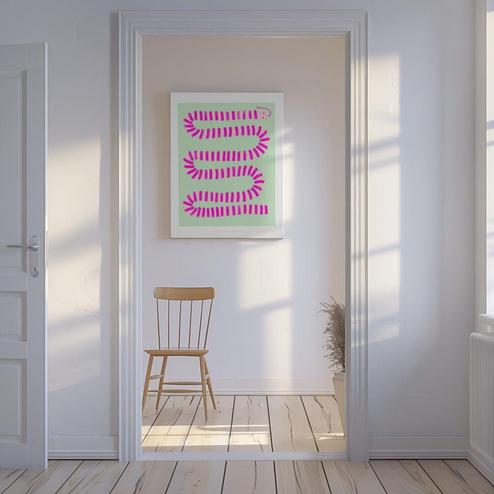Pandc Pinksnake Copy | Canvas