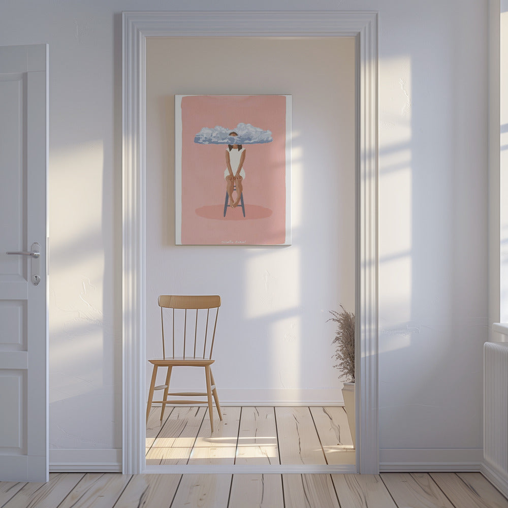 Pink Meditation | Canvas