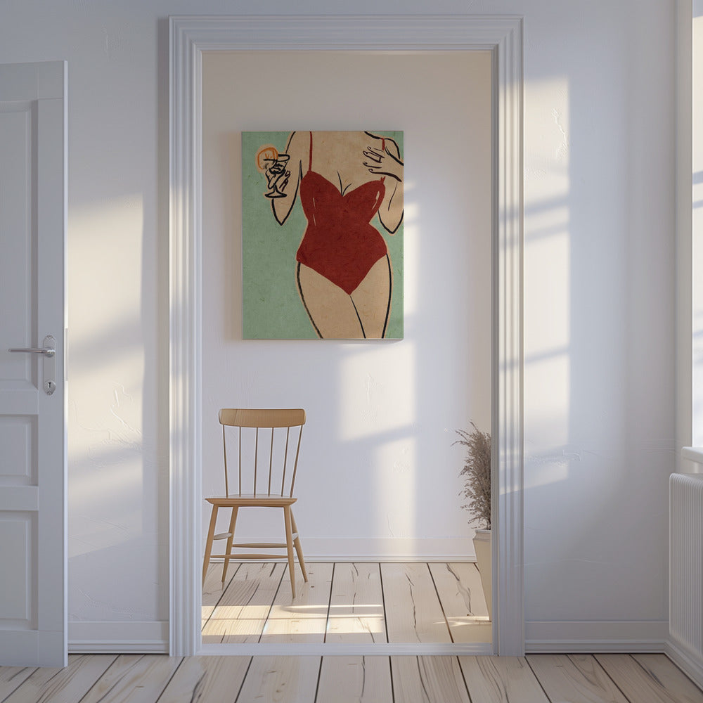 Beach Girl | Canvas