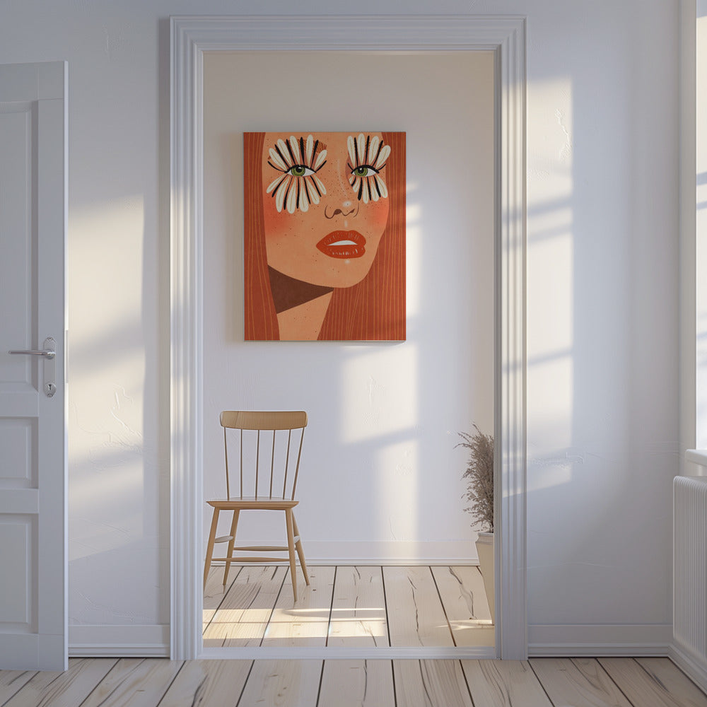 Flower Eyes | Canvas