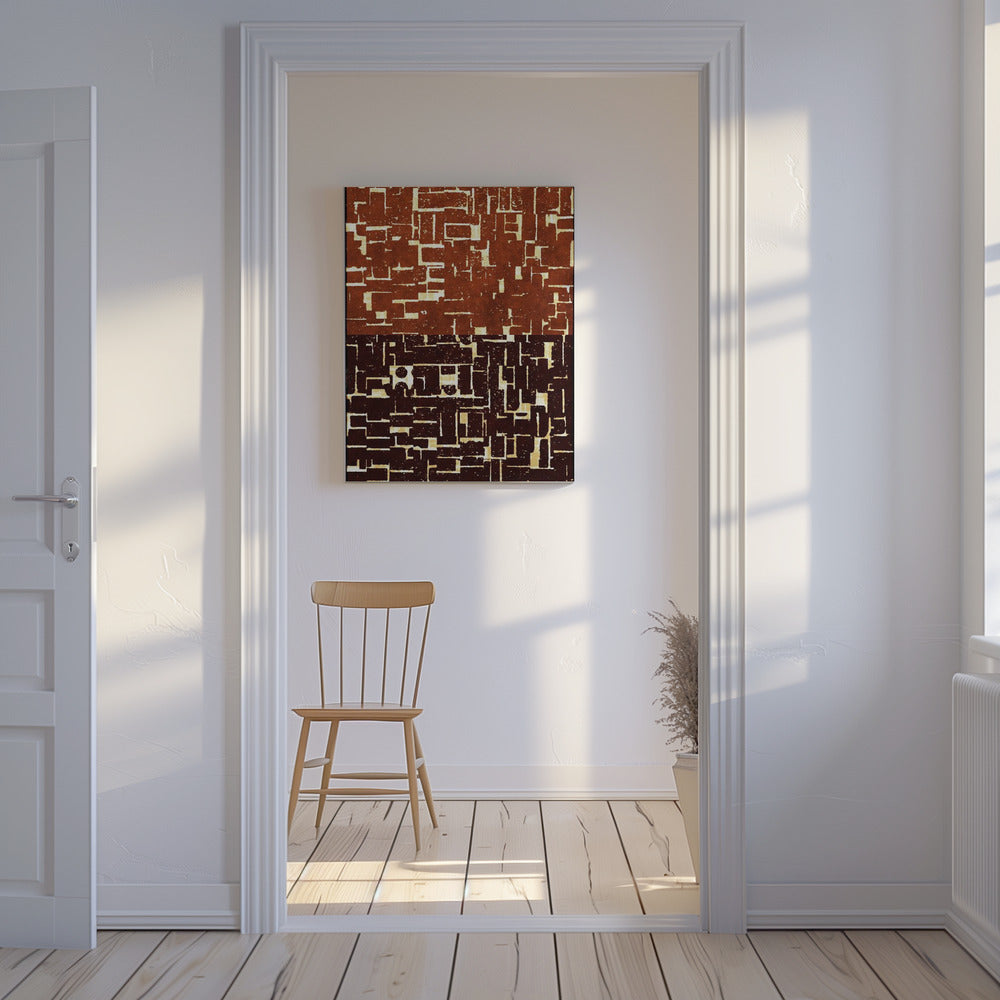 Dual Maze Tapestry | Canvas
