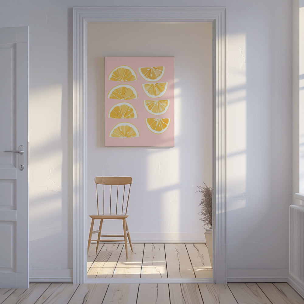 Sliced Lemons | Canvas