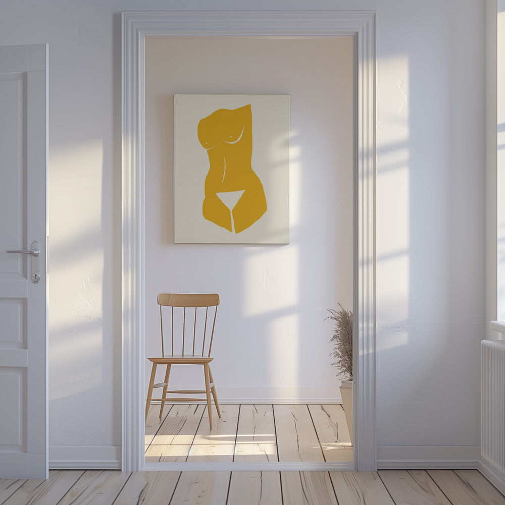 The yellow muse 04 | Canvas