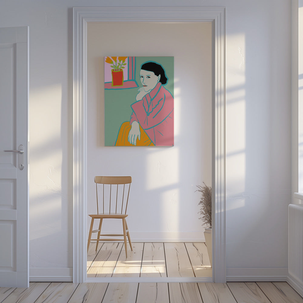Lady in Pink | Canvas
