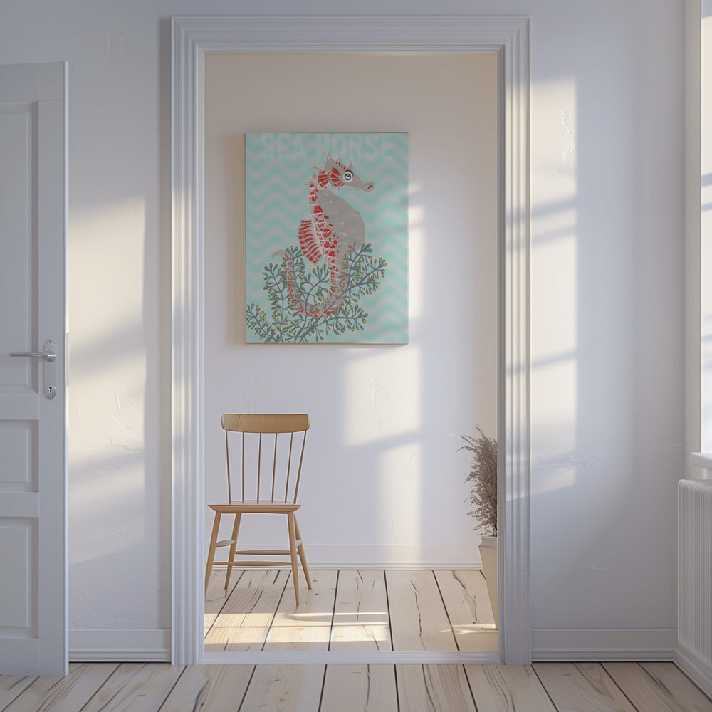 Sea life sea horse Neptune's joy | Canvas