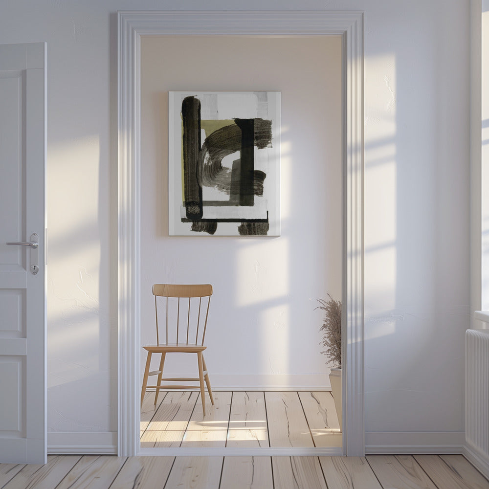 Zen Brushwork 4 | Canvas