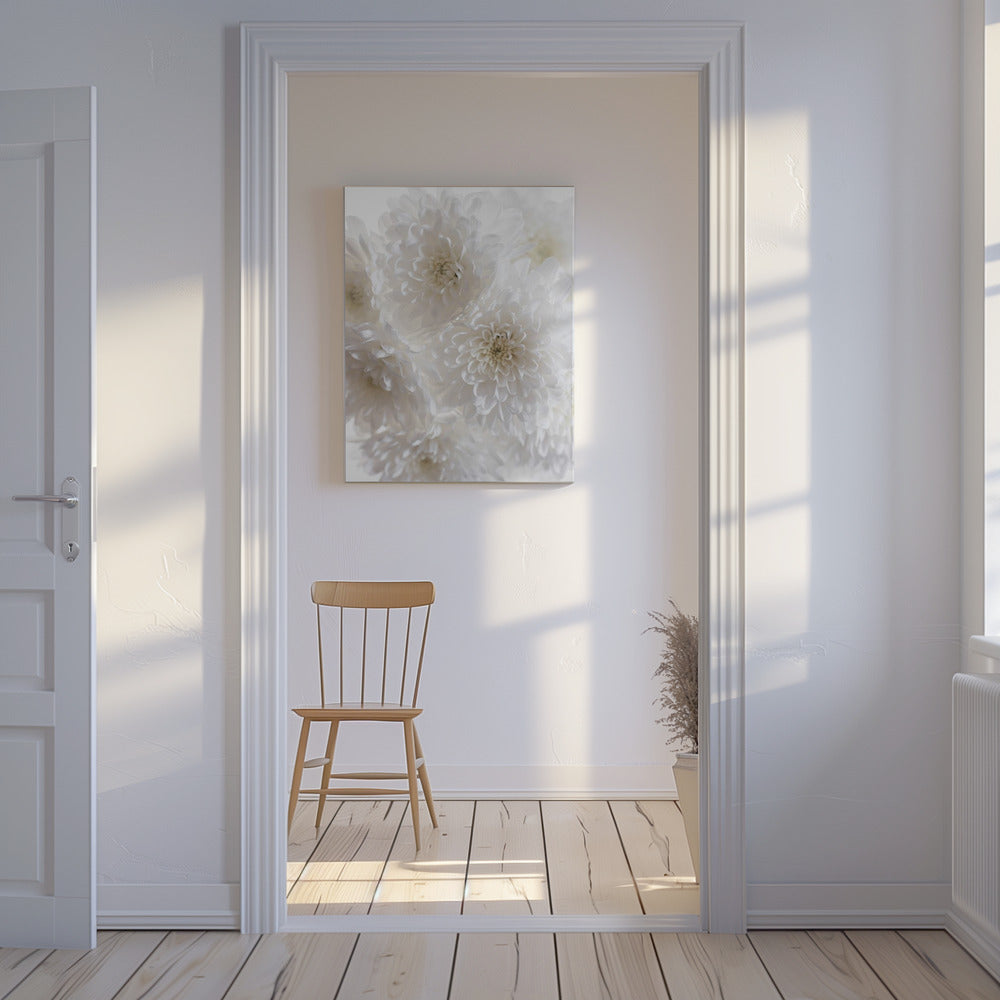 White Flowers 1 | Canvas
