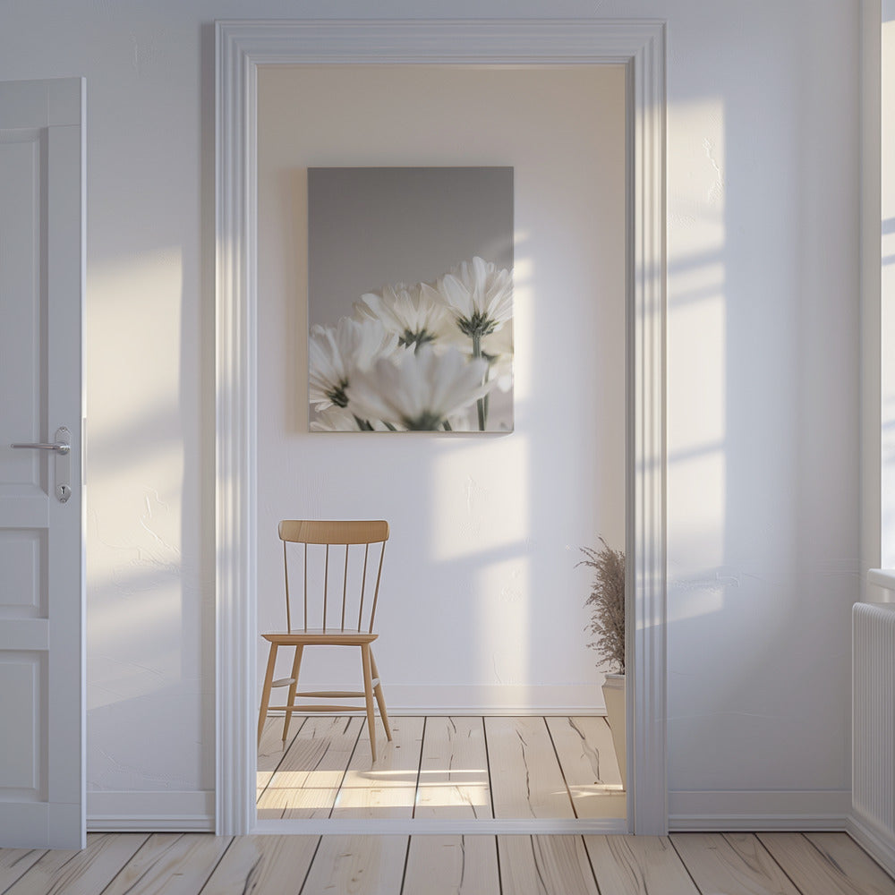 White Flowers 4 | Canvas