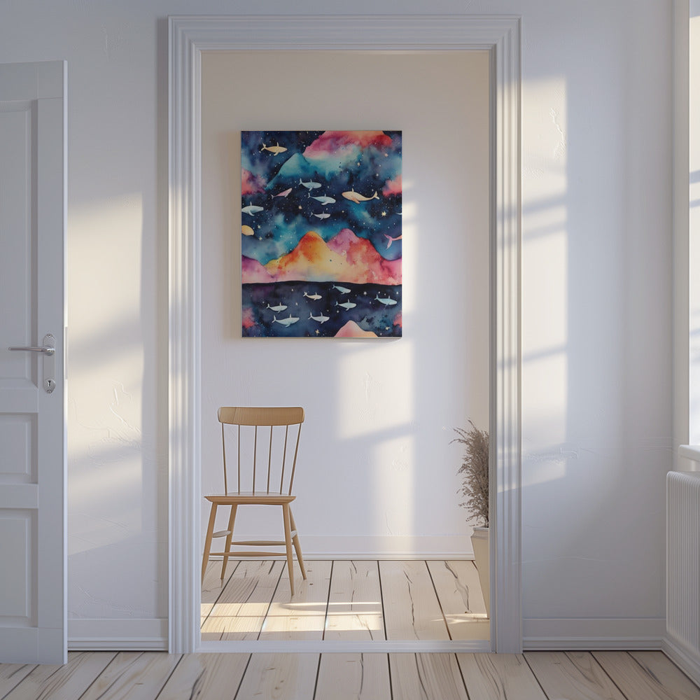 Starry Seascape | Canvas