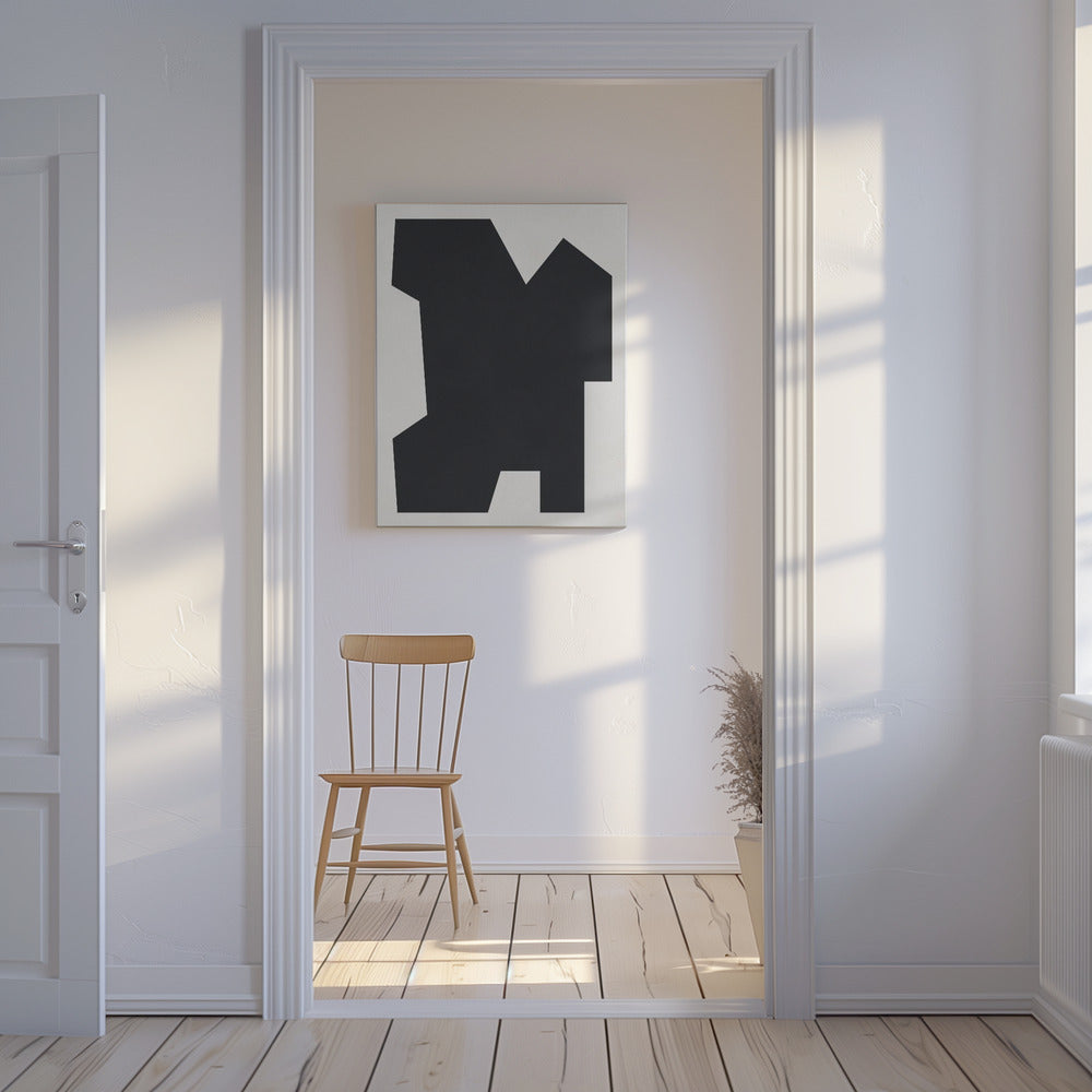 Black and white geometry 6 | Canvas