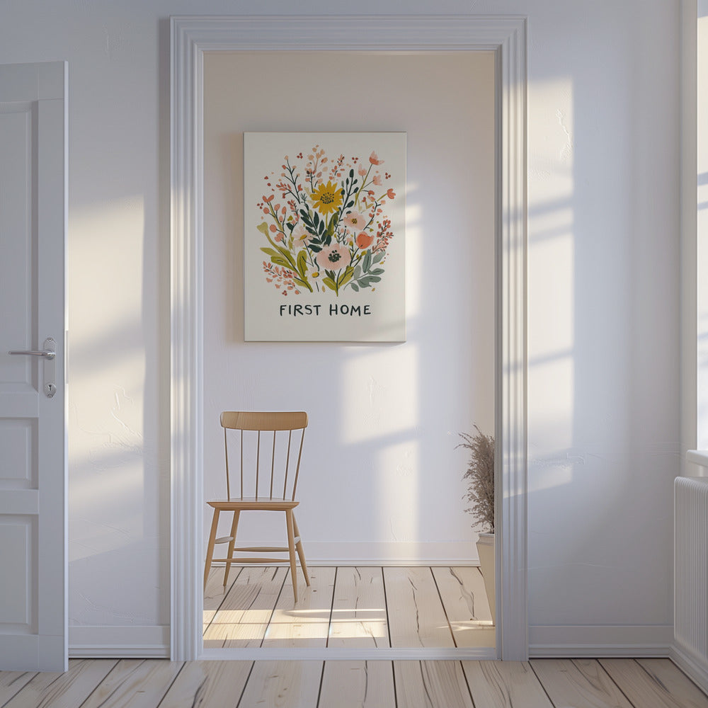 Blooming Welcome | Canvas
