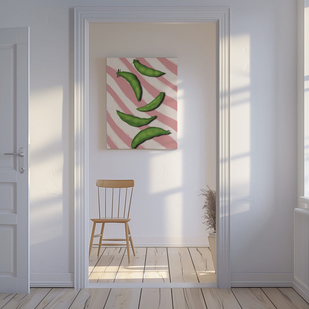Sugar snap peas | Canvas