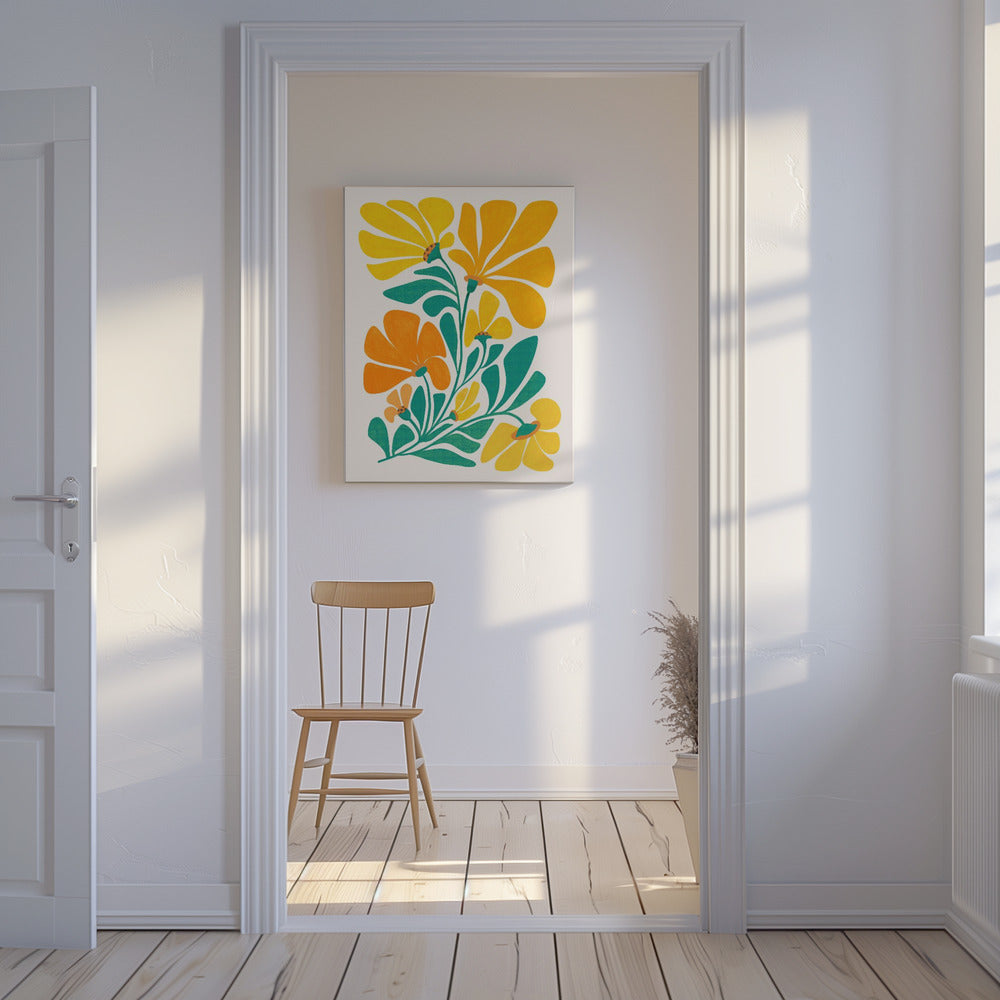 Royal Sunflowers | Canvas