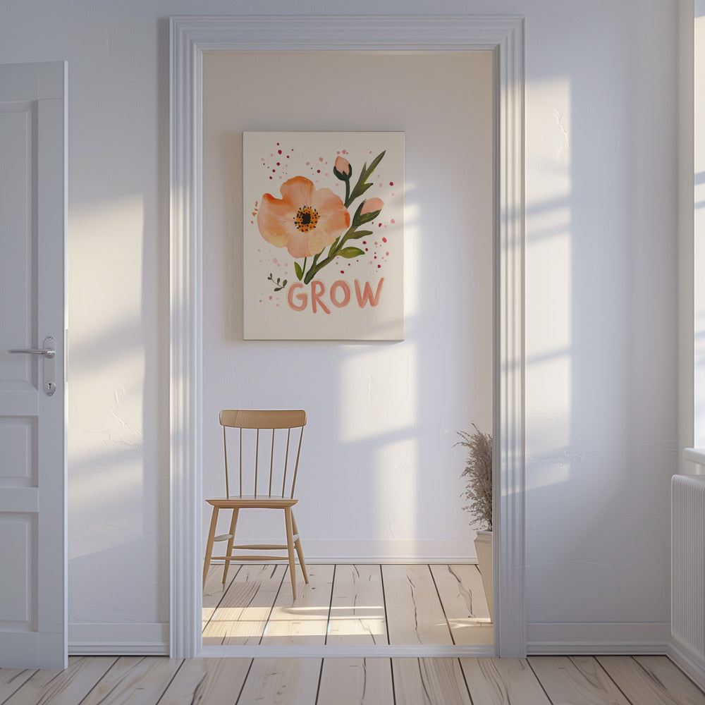 Floral Growth | Canvas