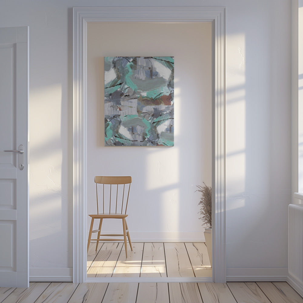 Abstract Soft Profile 4 | Canvas