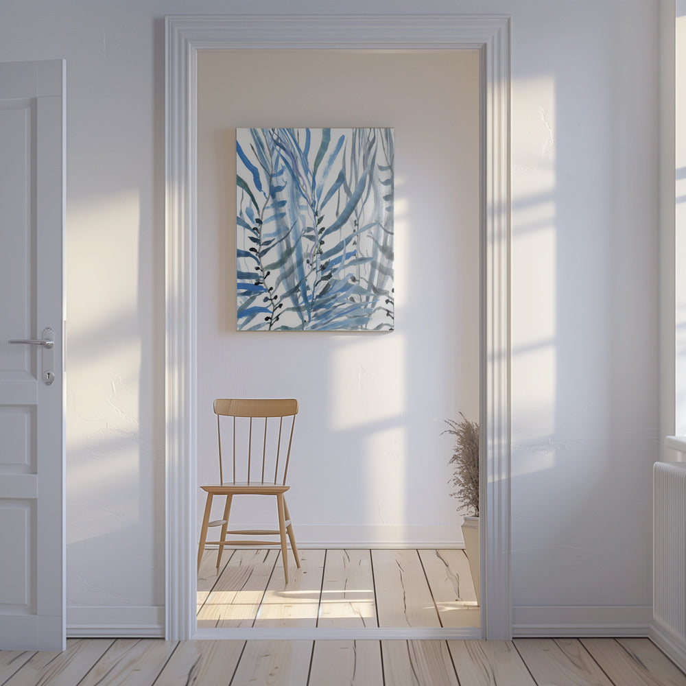 Blue Seaweed No2 | Canvas