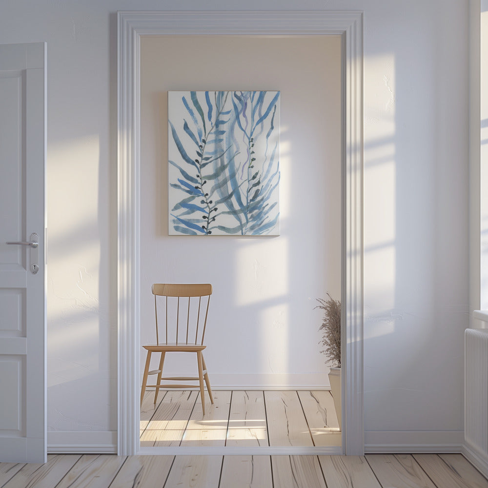 Blue Seaweed No1 | Canvas