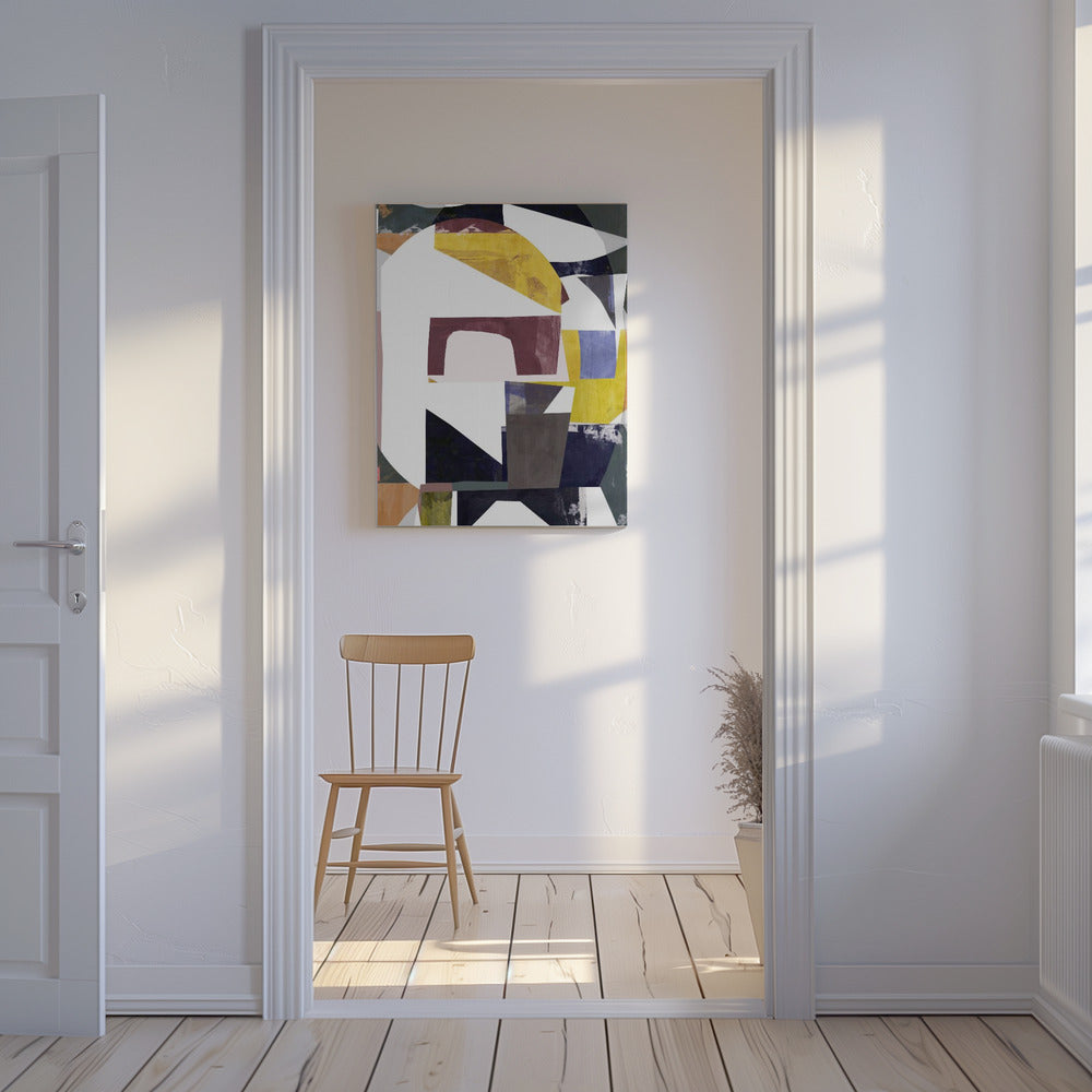 Abstract Cut Outs No 1 | Canvas
